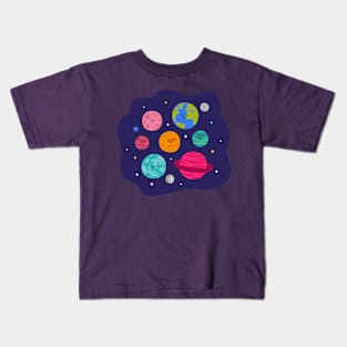 Planets Kids T-Shirt